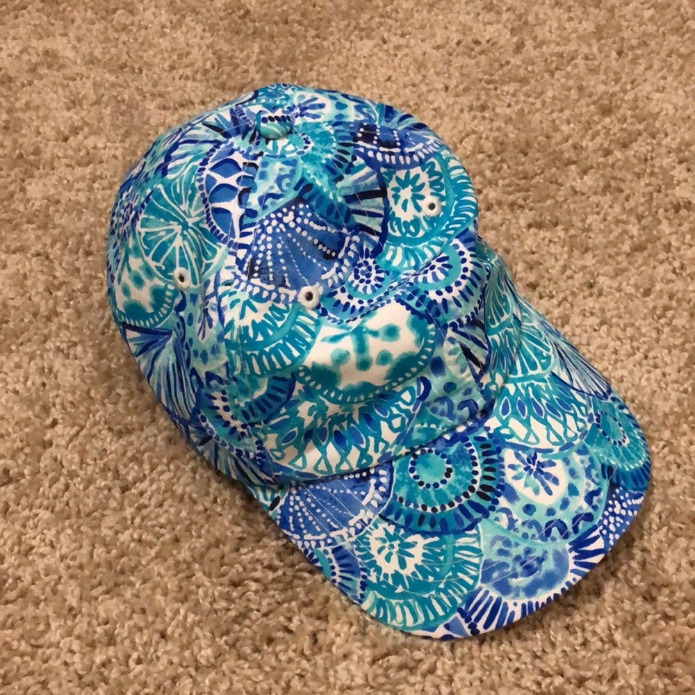 Lilly Pulitzer Run around hat EUC